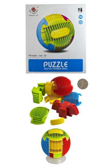 PUZZLE SELF ASSEMBLY BALL