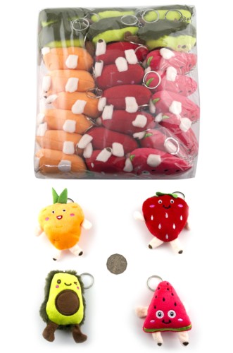 FOUR FRUITS PLUSH 10CM - Click Image to Close